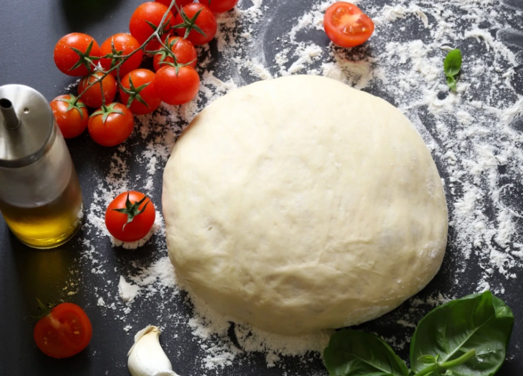 Delicious pizza ready for a restaurant menu