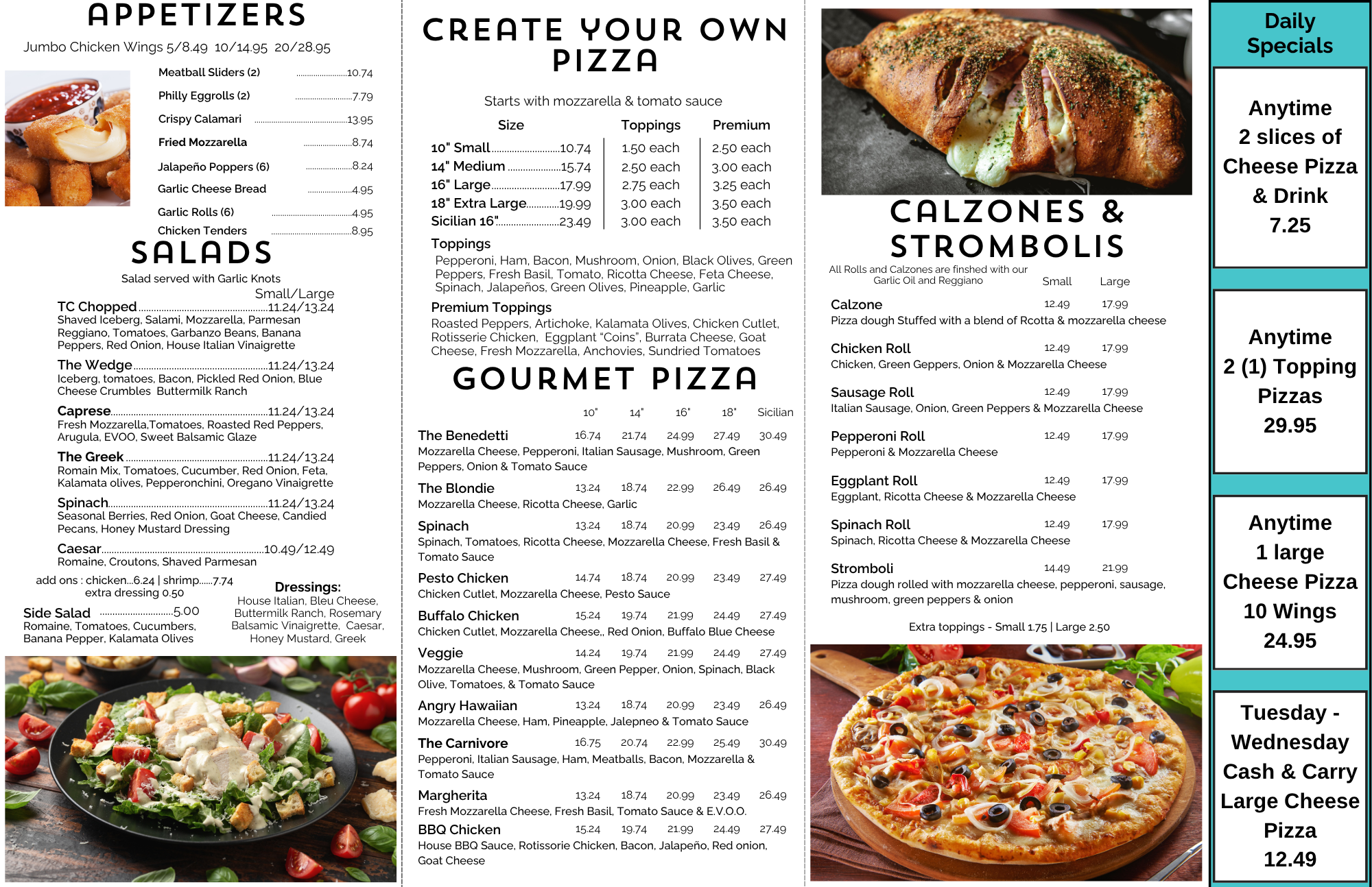 Takeout Menus sample 4